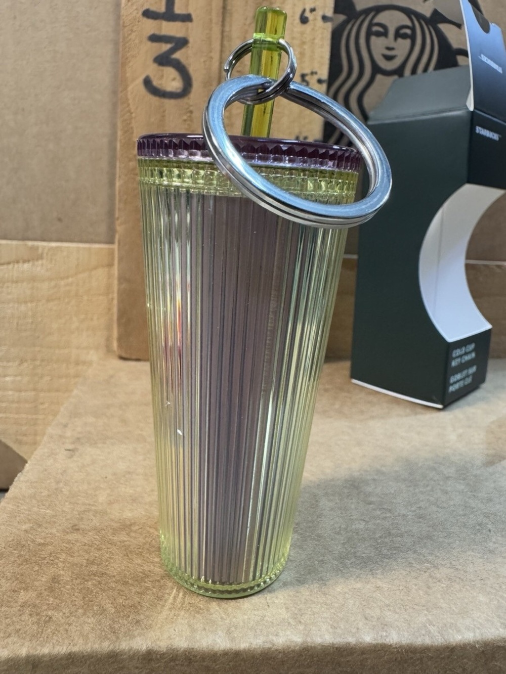 Starbucks  Cold Cup Key Chain - Picture 3 of 6